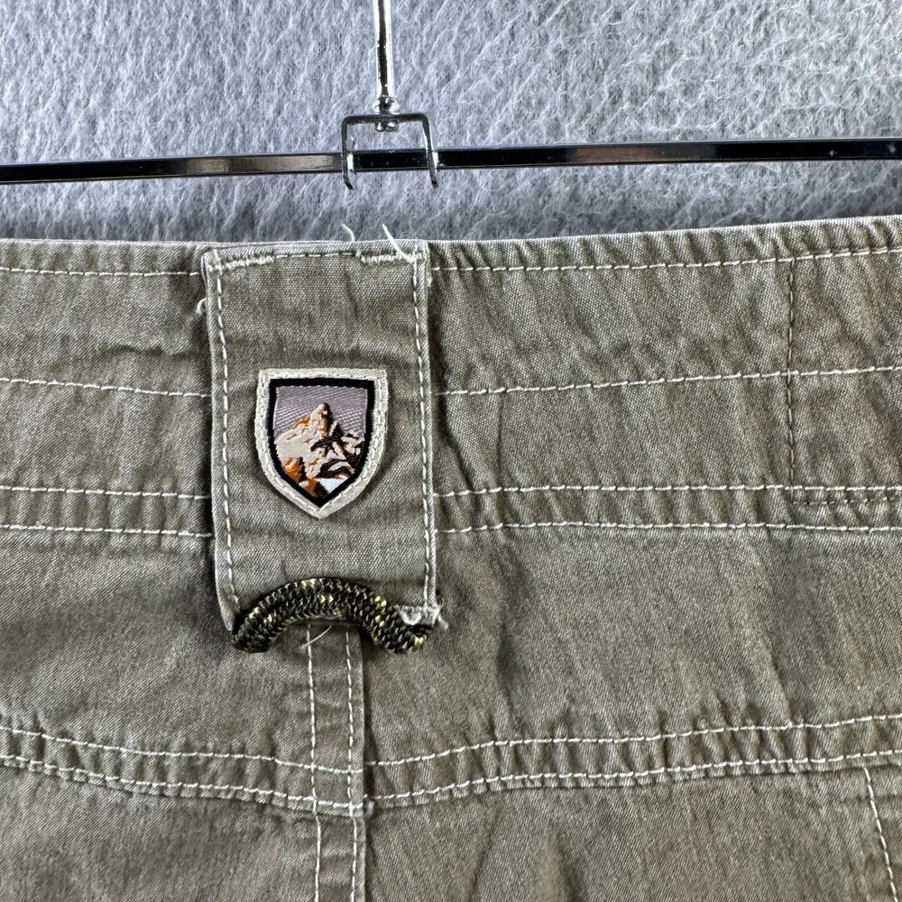 Kuhl Shorts Mens 40 Beige Cargo Cotton Nylon Blend Outdoor Work Hiking Camping - Picture 8 of 16